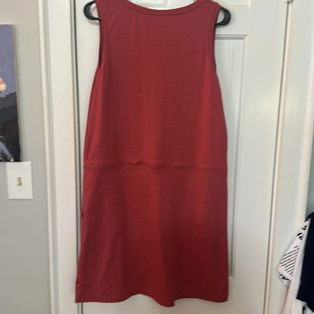 Member’s Mark Favorite Soft Dress Heathered Coral Pink— size large